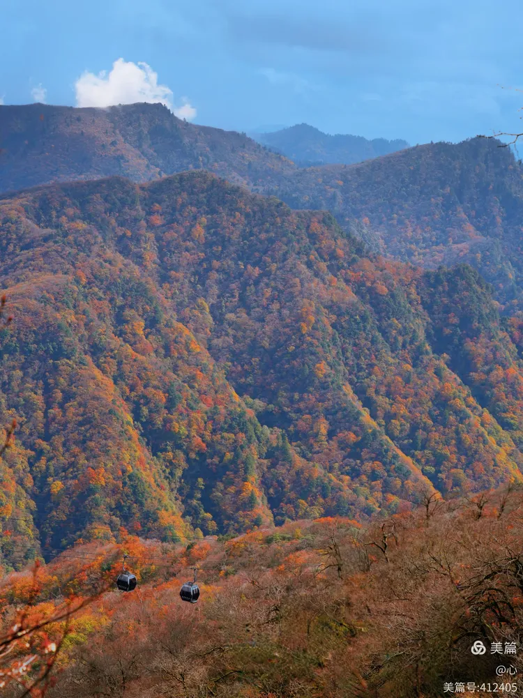 四川香炉山,秋天的童话